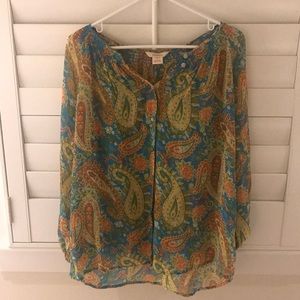 Sundance sheer blouse